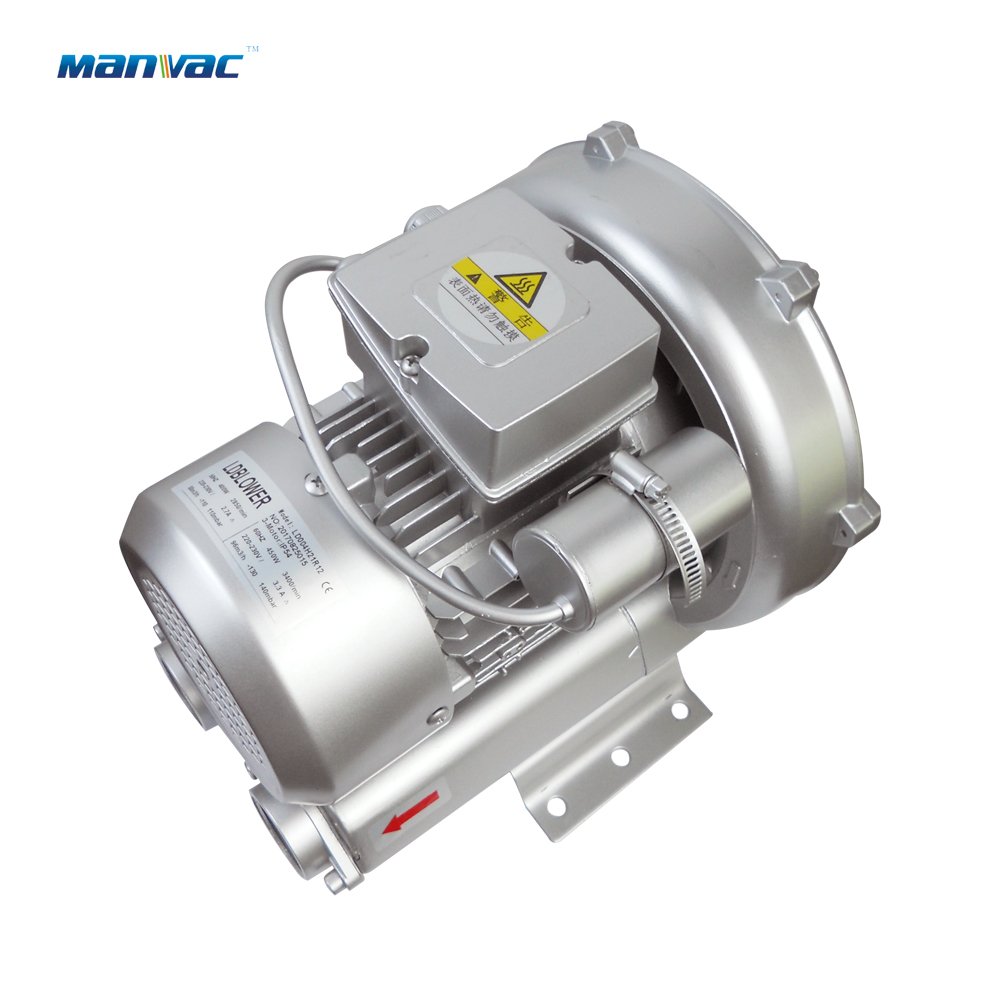 Industrial Vortex Fan Turbo Side Channel Regenerative Blower Vacuum Small Air Blowers