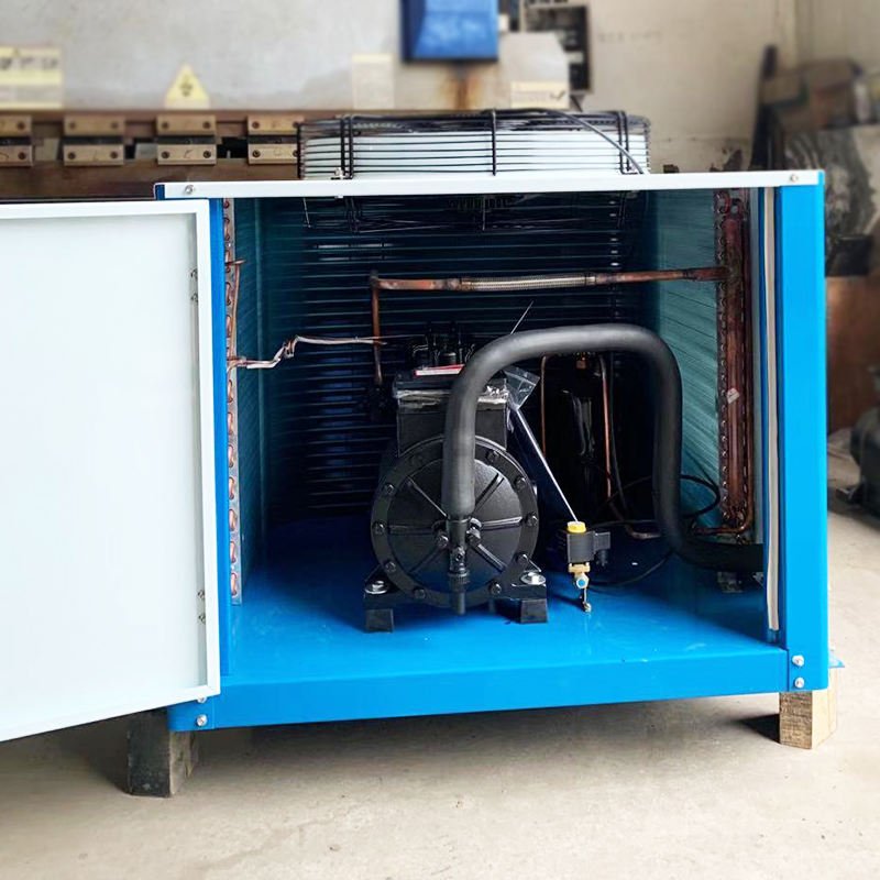 U-Type Freezer Condensing Units 15hp Fnu Cabinet-Type Air Cooled Refrigeration Condenser Air Conditioner