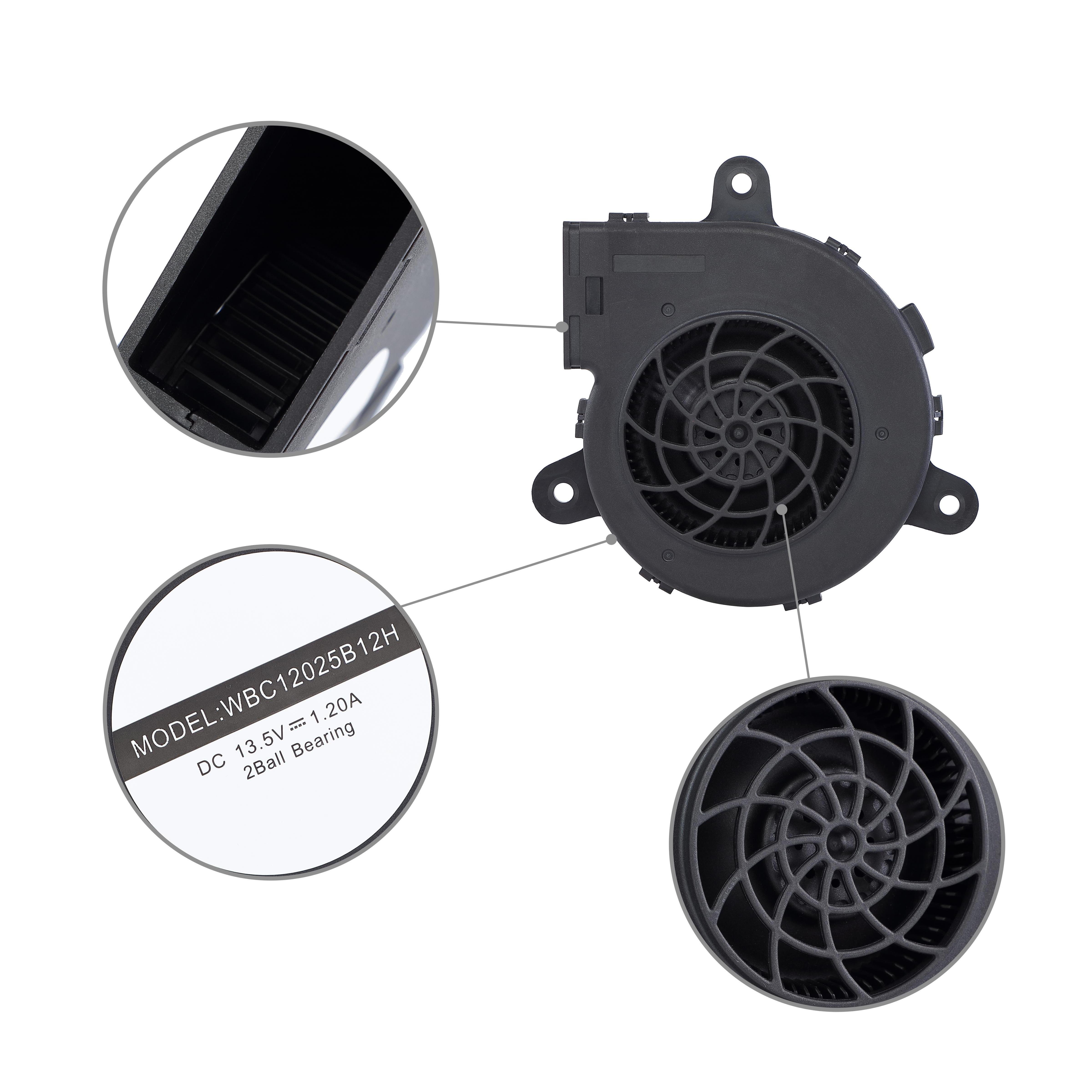 DC 24V 12V Blower Fan 120x120x25mm DC 5v 12v Centrifugal Blower Car Seat Cushion Cooling Silent 12v Radiator Fan