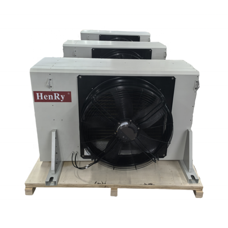 Hejia New 2024 Customized Air Cooled Condenser Coil Aluminium Fin Copper Tube Dry Air Cooler Tower For Water System