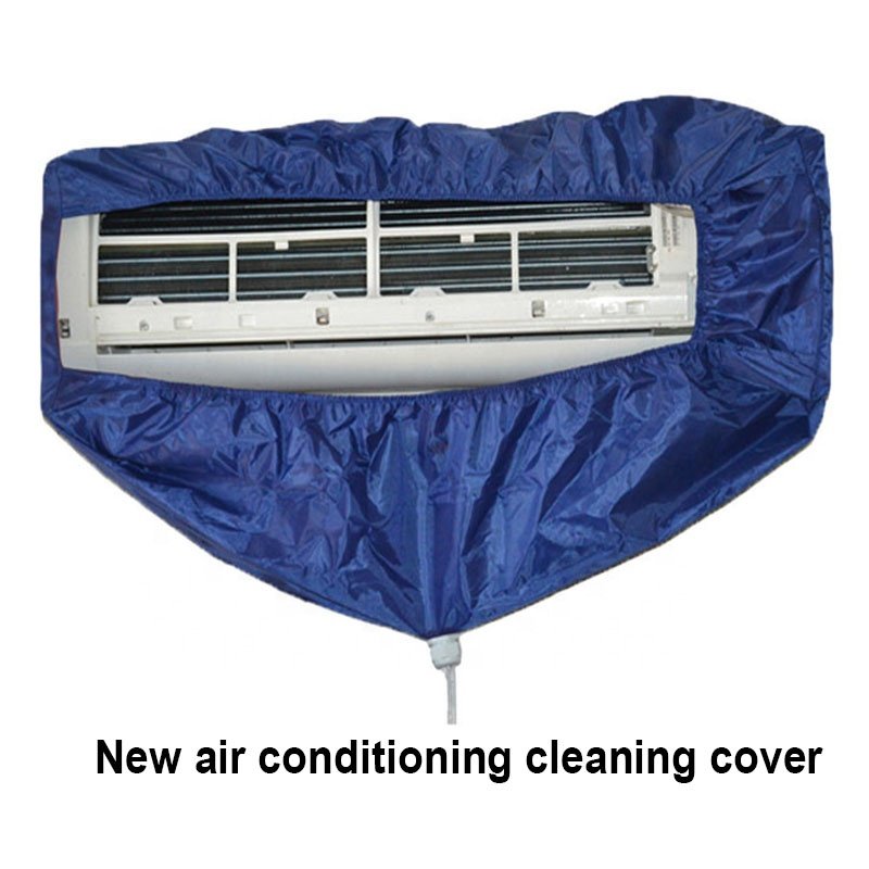 Pvc Air Conditioner Cleaning Protector Cover Indoor Air Conditioner Cleaning Cover AC Air Conditioner Cleaning Cover