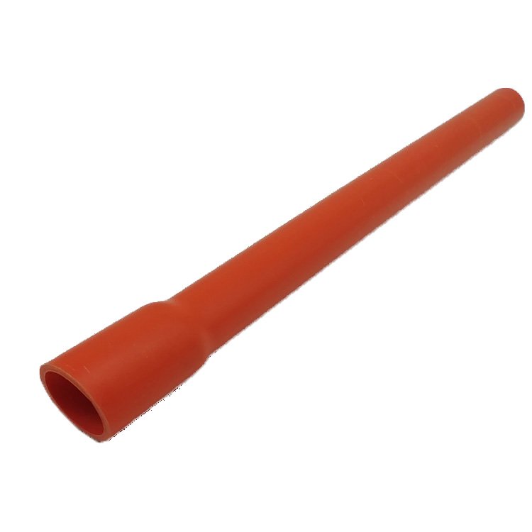 ELMAK PVC air Conditioner Condensate Pipe White with 15*4M and 20*4M and PVC Threaded Pipe Grey and Orange Color