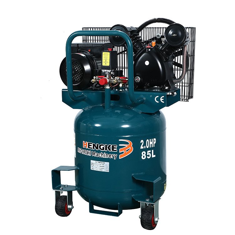 New Belt-driven 2HP Piston air Compressor Electric Silent 80L air Compressor