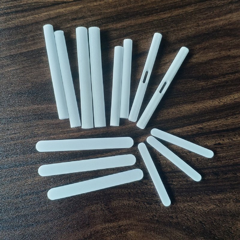 Customized Shape&Size PE Filter Wick Absorb Perfume Essential Oil White Fragrance PE Diffuser Sticks Car Vent Cotton Pads