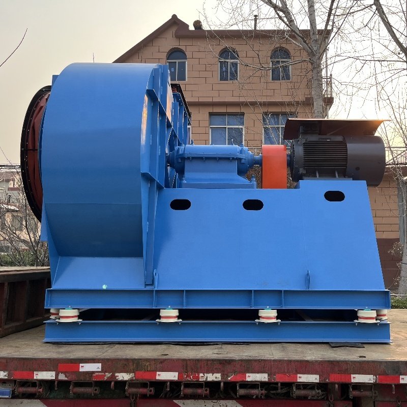 Industrial AC Centrifugal Blower Fan Stainless Steel Exhaust Radial Fans for Restaurant Construction Farm OEM Supported DC Motor