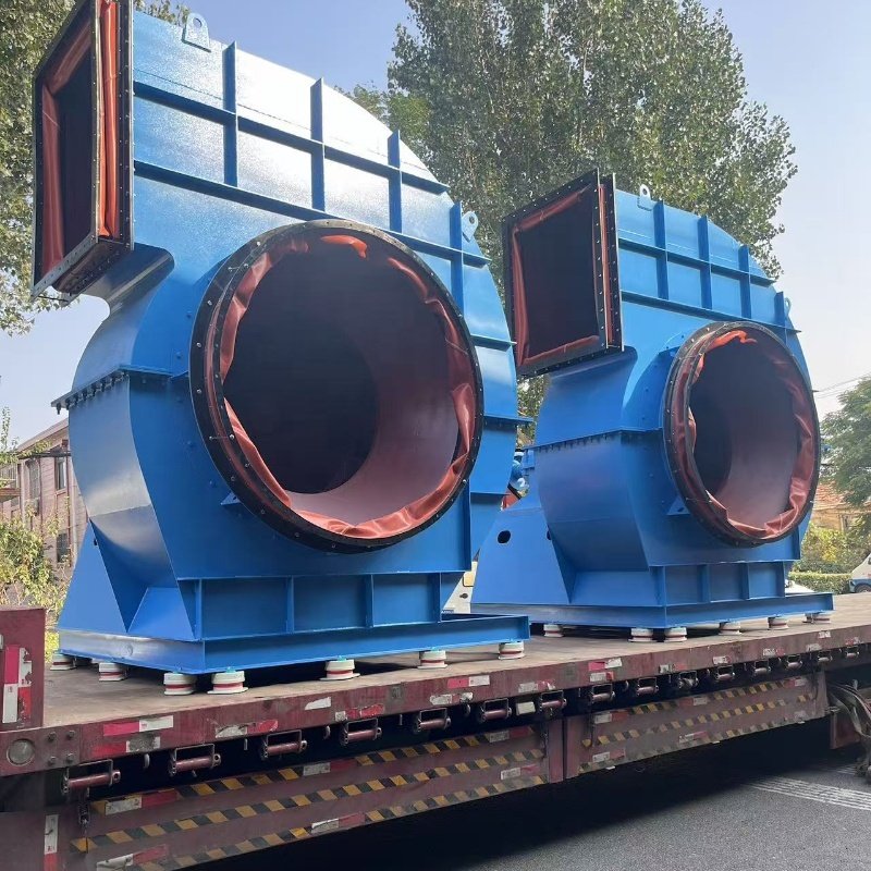 Industrial AC Centrifugal Blower Fan Stainless Steel Exhaust Radial Fans for Restaurant Construction Farm OEM Supported DC Motor