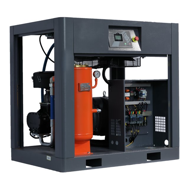 7.5kw 8bar Good Quality Fixed Speed Direct Drive Screw air Compressor