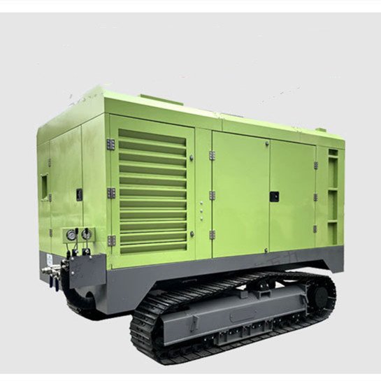 Factory Direct Sale diesel Wheel Crawler Low Noise Mining Pneumatic Drilling Rig air Compressor