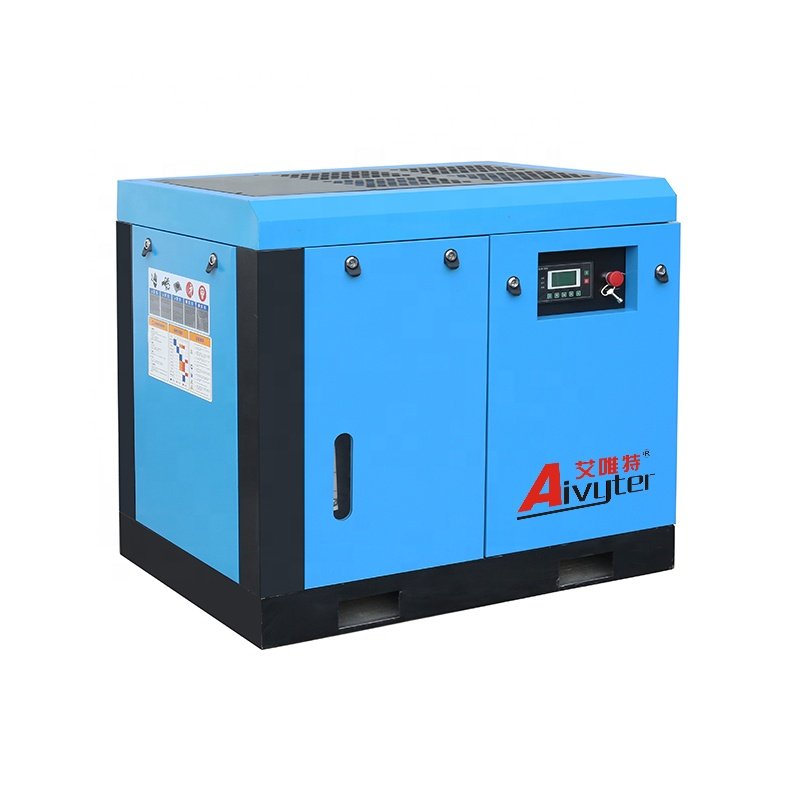 7.5 Kw 10 Hp 145Psi Industrial Air Cooled Rotary Screw Type Air Compressor Price