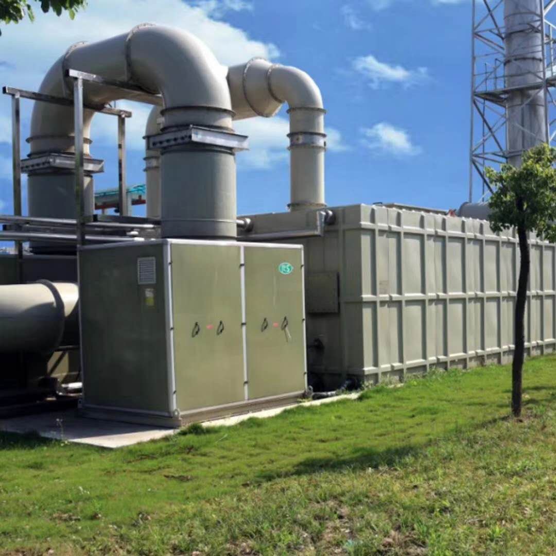 FRP Centrifugal Exhaust Fan/Blower with FRP Noise Reduction Box(Low Noise)