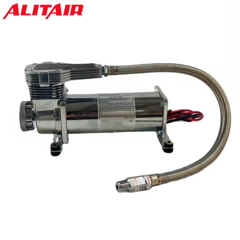 Economic air Ride Viair air Compressor 480C 485C 444C Off-road Oilless 200psi Mini Chrome Car air Suspension Compressor