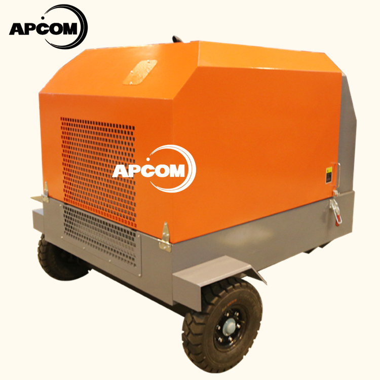 185 CFM air Compressor for Machine Portable Screw air Compressor for Sand Blasting