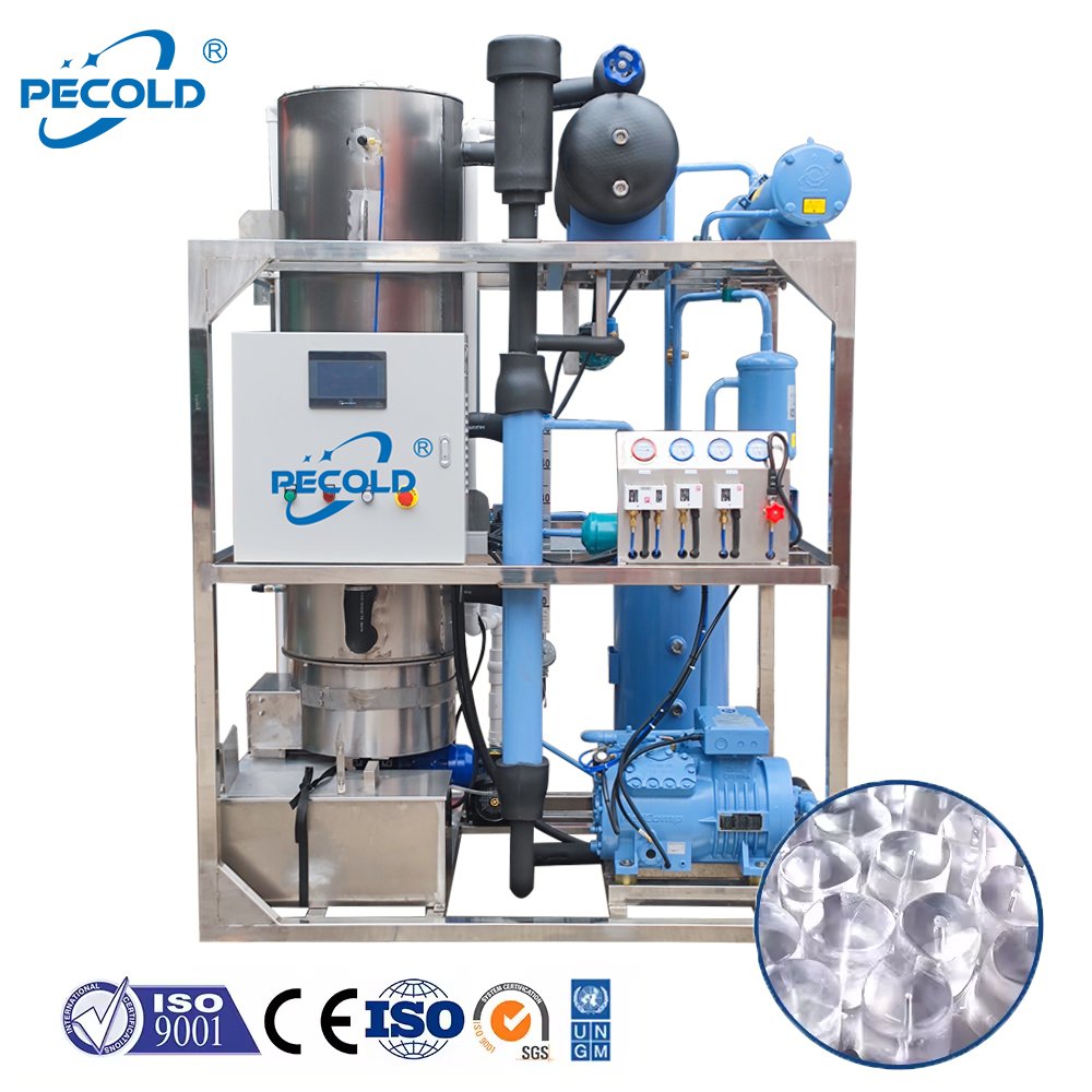Ice Tube Maker Machine Industrial Philippines Factory Price 1 Ton 10t Sale 2ton 15 Ton 20 Tons Provided Commercial Automatic