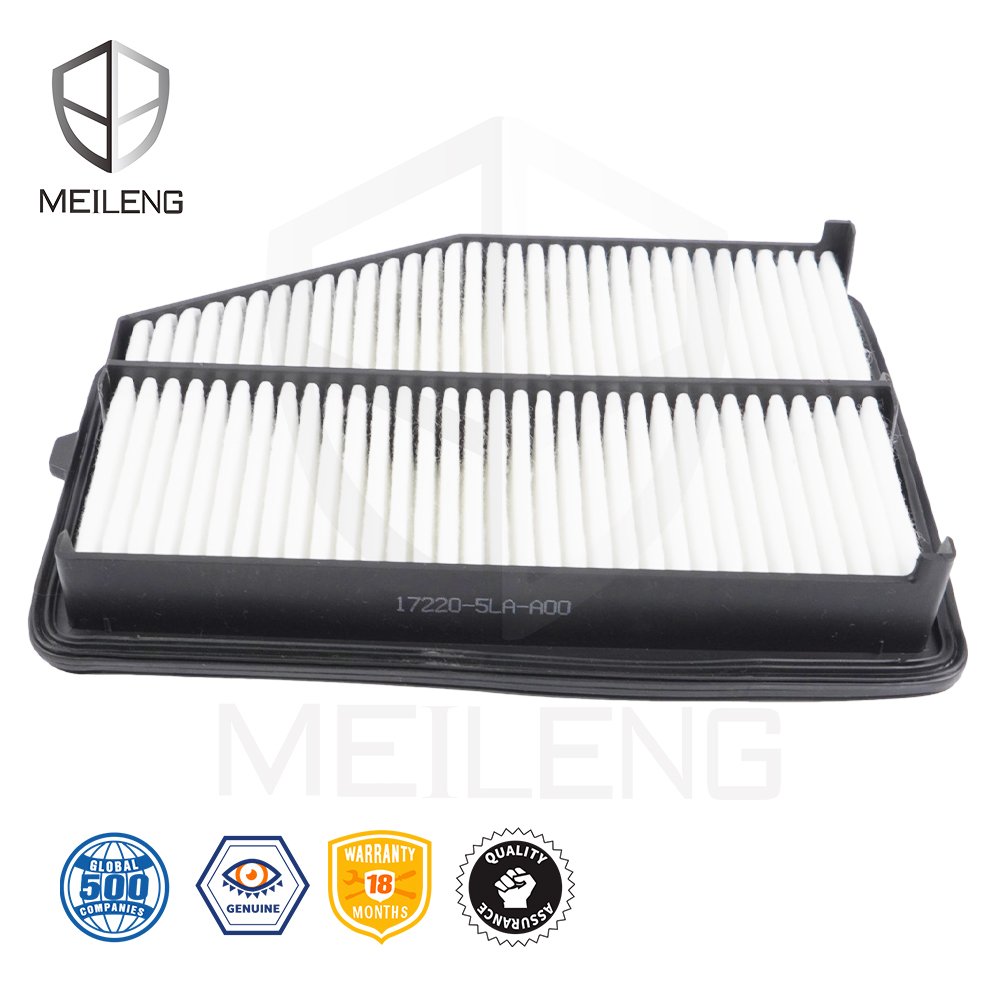 MEILENG Car Engine Air Filter Cleaner Element Assembly 17220-5LA-A00 Filtro De Aire for Honda CR-V Crv civic RM RM3 RM4