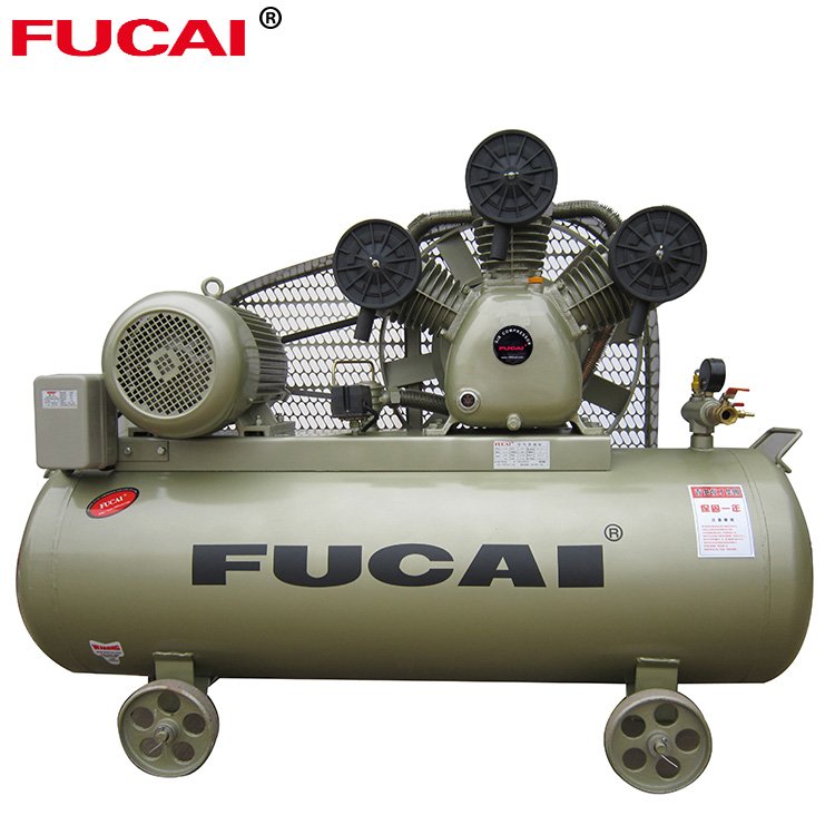 FUCAI Industrial air Compressor 3 Cylinder Portable Heavy Duty Compressor Piston air Compressor 7.5hp