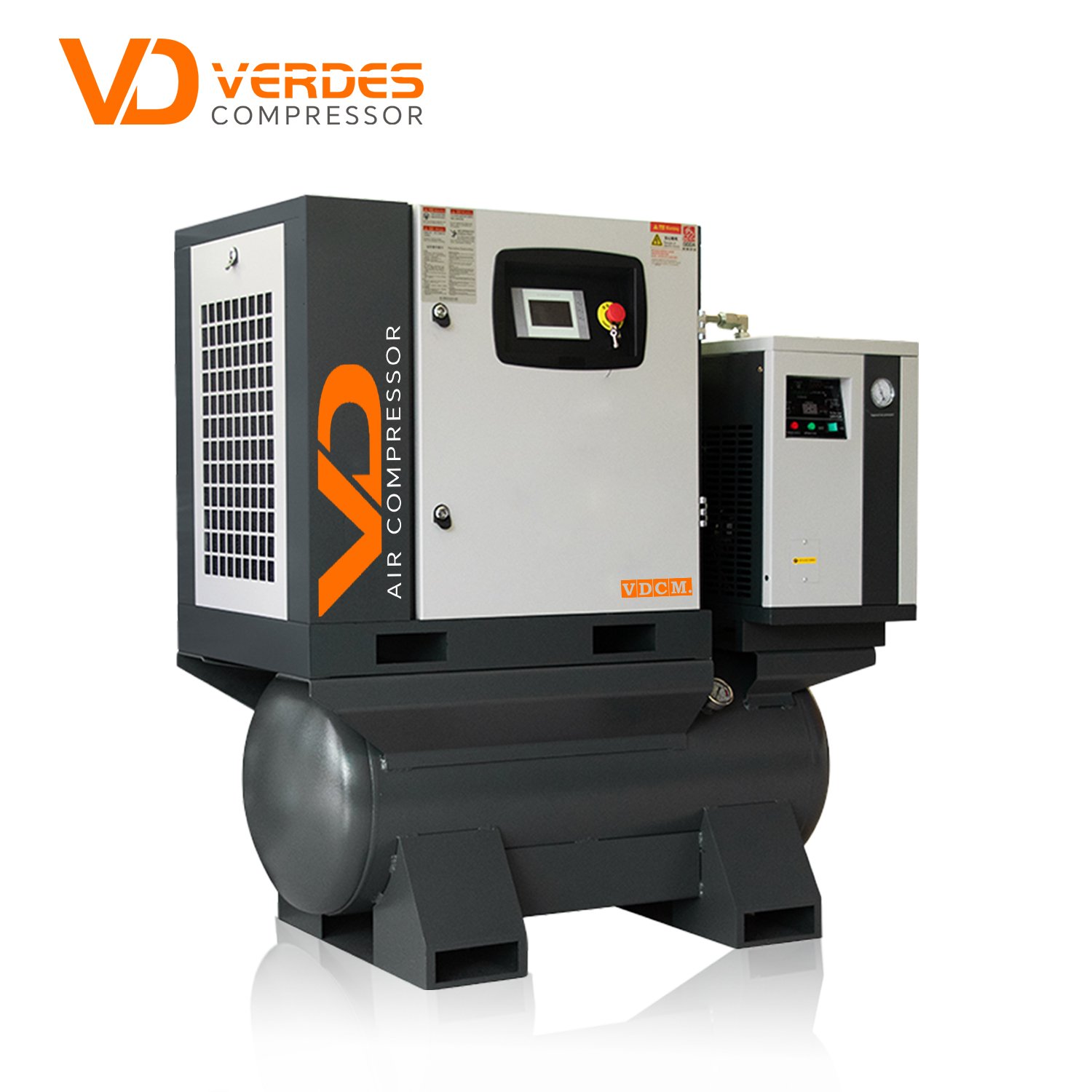 Professional Manufacturer Compressor De Ar Air Compressor Screw 10 bar All in One 7.5kw 11kw 15kw 4 in 1 Compresor De Tornillo
