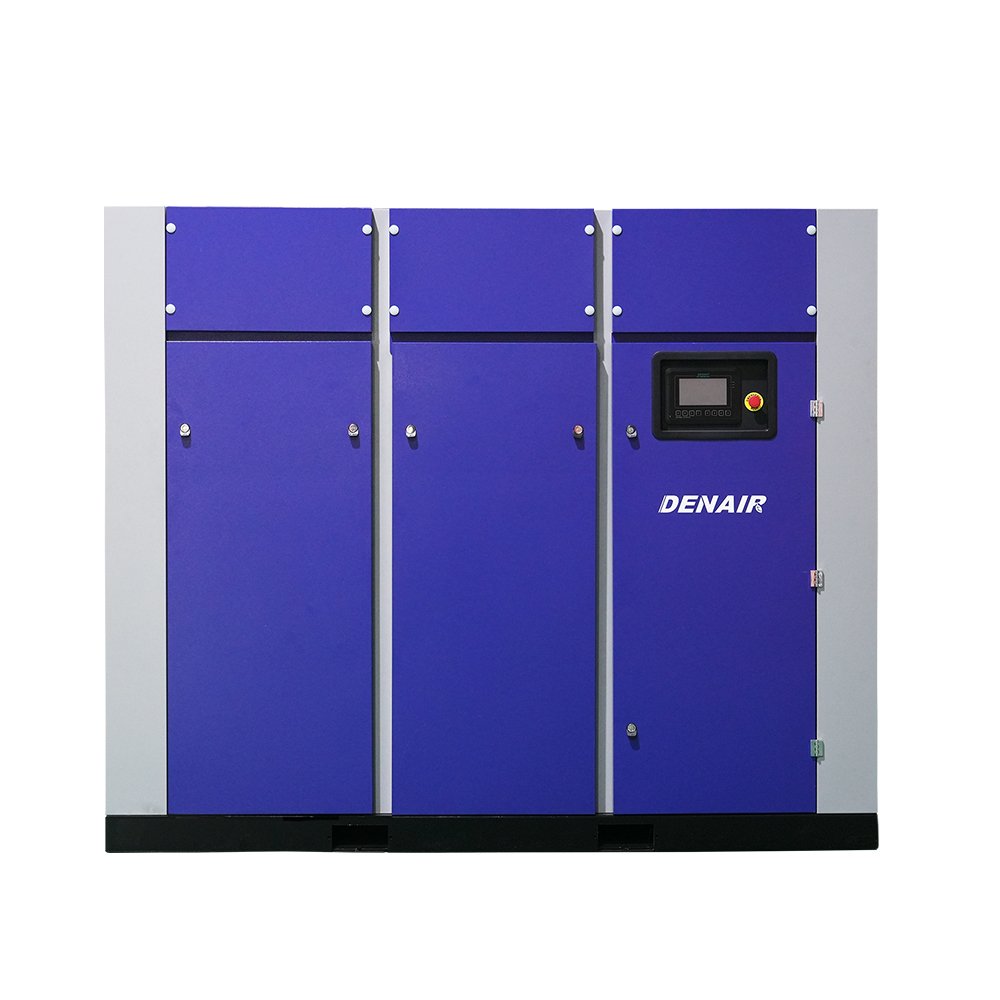 Electric 100% Oilless Oil Free Screw Rotary air Compressor 45KW 55KW with CE