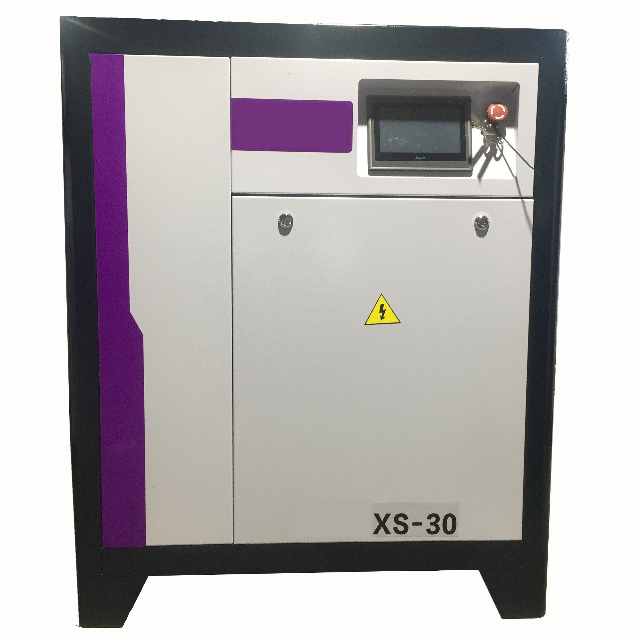 Best Quality 3.8Nm3/min 30hp 22Kw Industrial Oil Cooling Jaguar Screw Air Compressor With IE4 PM VSD Motor