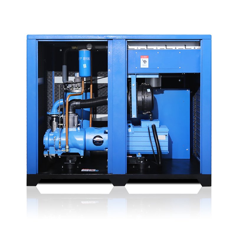 Factory Hot Sale Air Compressor AC Power 22KW 37KW 7.5kw Screw Type Rotary Direct Connection 55KW Whole Sets with tank Air Dryer