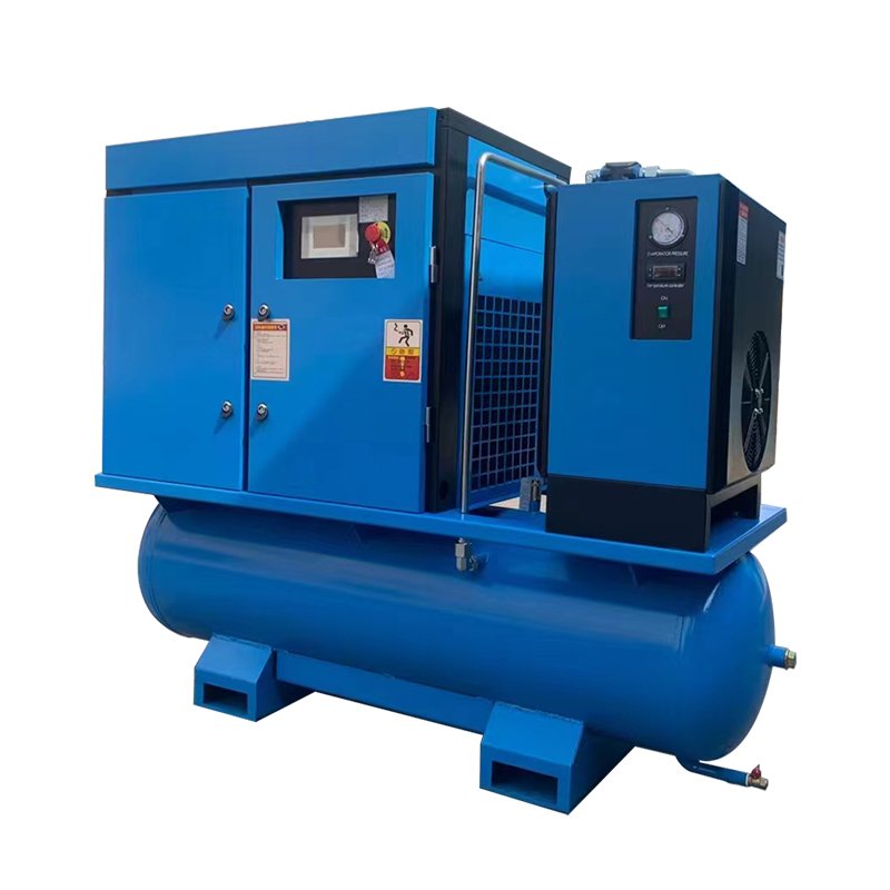 2024 New Product 380V Screw Air Compressor 7.5kw 15kw 22kw Compressor All in One Screw Air Compressor Pmsvd 4 in 1 Stationary