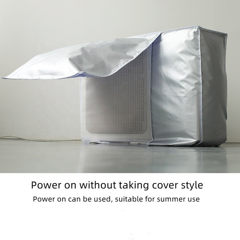 Polyester Fibre Window AC Protector Waterproof Sunscreen Heavy Duty AC Cover Anti-Dust Decorative Air Conditioner Covers