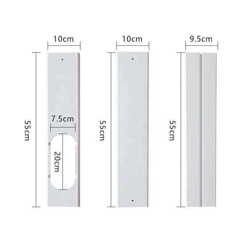 5.9 Inches Tube Adapter Fittings Unit Adjustable Length AC Sealing Plate for Exhaust Hose Portable air Conditioner Window Vent k