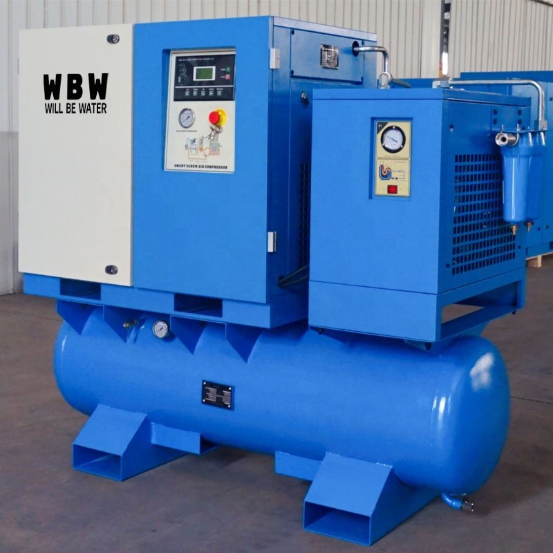 16bar 1.2m3/min Screw air Compressor for Laser Cutter Machine 20HP All in One Compressor 16bar