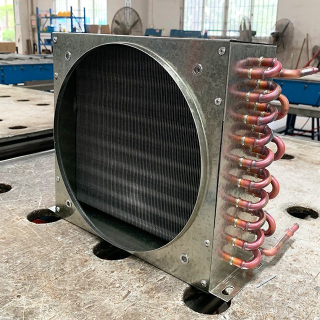 1/3hp Air Cooled Copper Tube Aluminum Fin Type Condenser for Refrigeration Parts for Home and Hotel Use