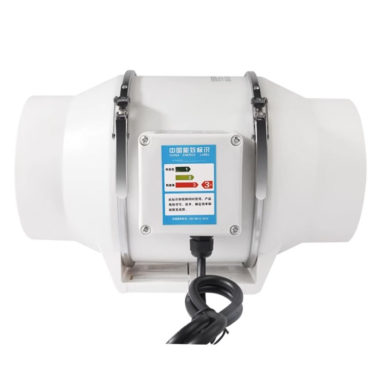 4'' 5'' 6'' Bathroom Kitchen Household Mixed Flow In-line Duct Fan for Hydroponic Ventilation Silent Extractor Fan