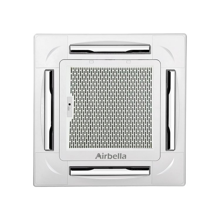 50HZ DC R410A 18000-36000btu Refrigerant Ceiling Cassette Type Split Air Conditioner Air Handler Top Discharge Condensing Unit