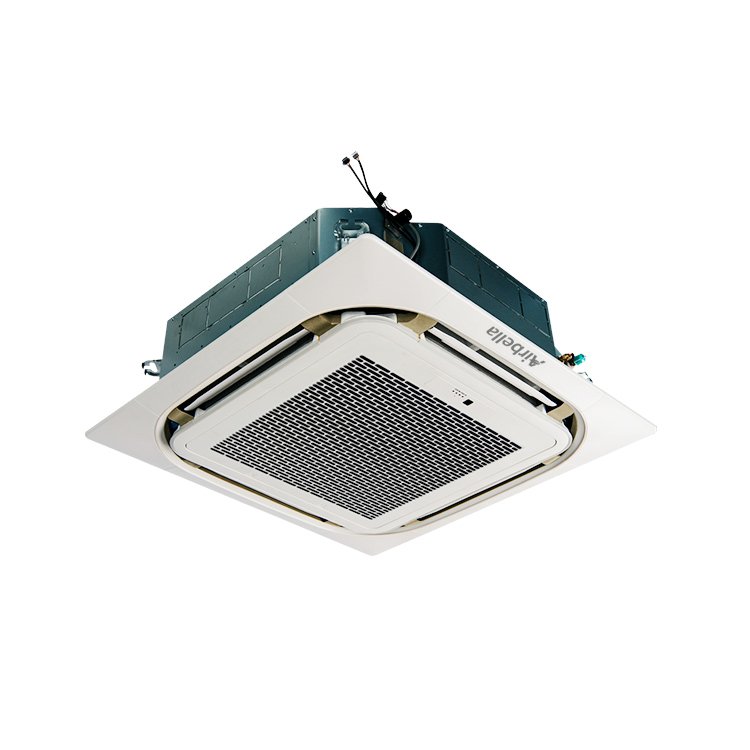 50HZ DC R410A 18000-36000btu Refrigerant Ceiling Cassette Type Split Air Conditioner Air Handler Top Discharge Condensing Unit