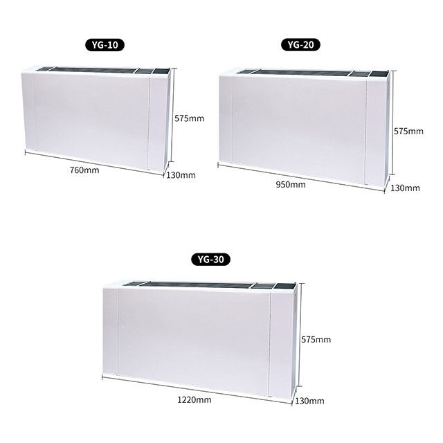 Wholesale New Hotels Silent Water System Floor Standing Ultra-thin Fan Coil Units with CE