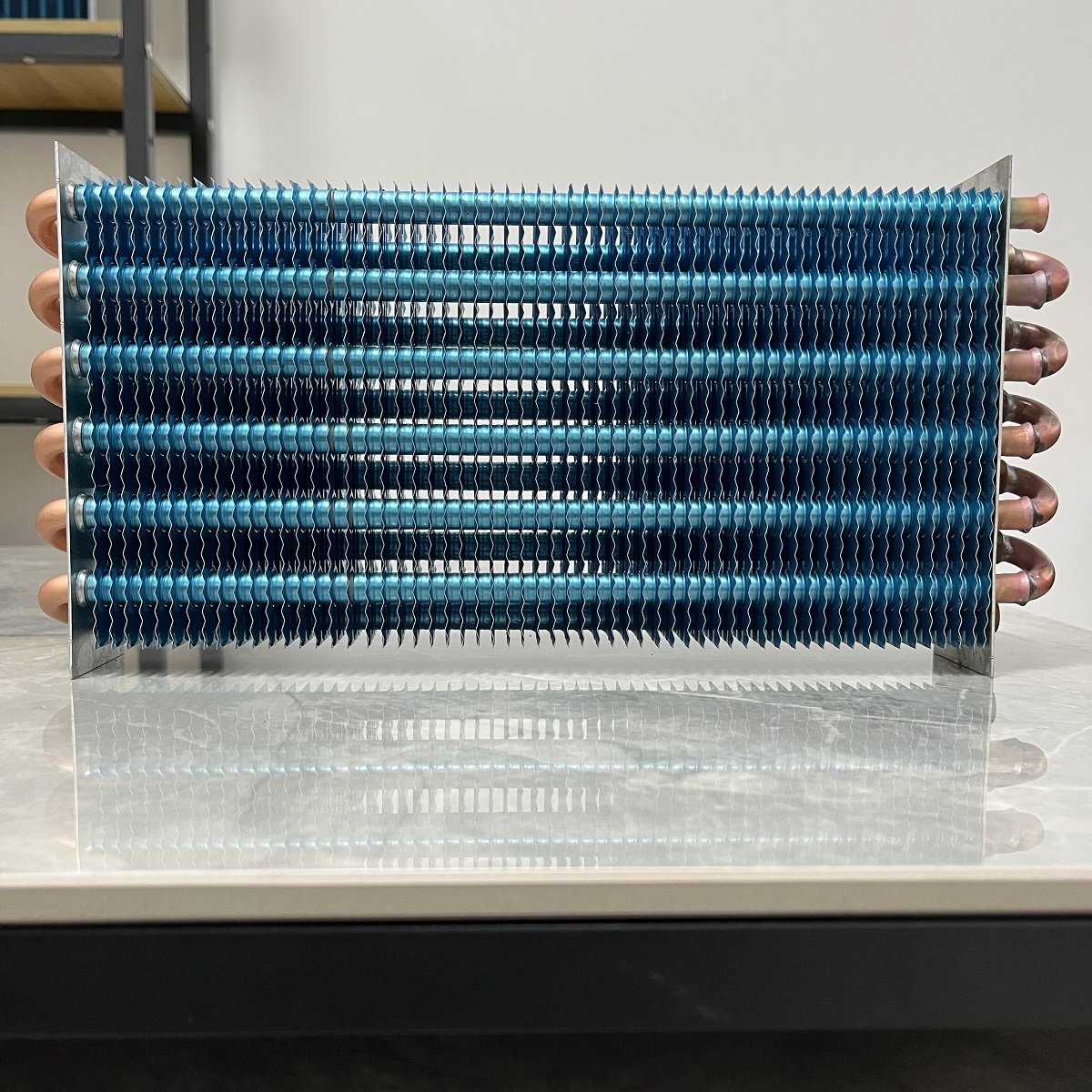 Customizable Copper Tube and Aluminum Foil Radiators Finned Evaporators Heat Exchangers