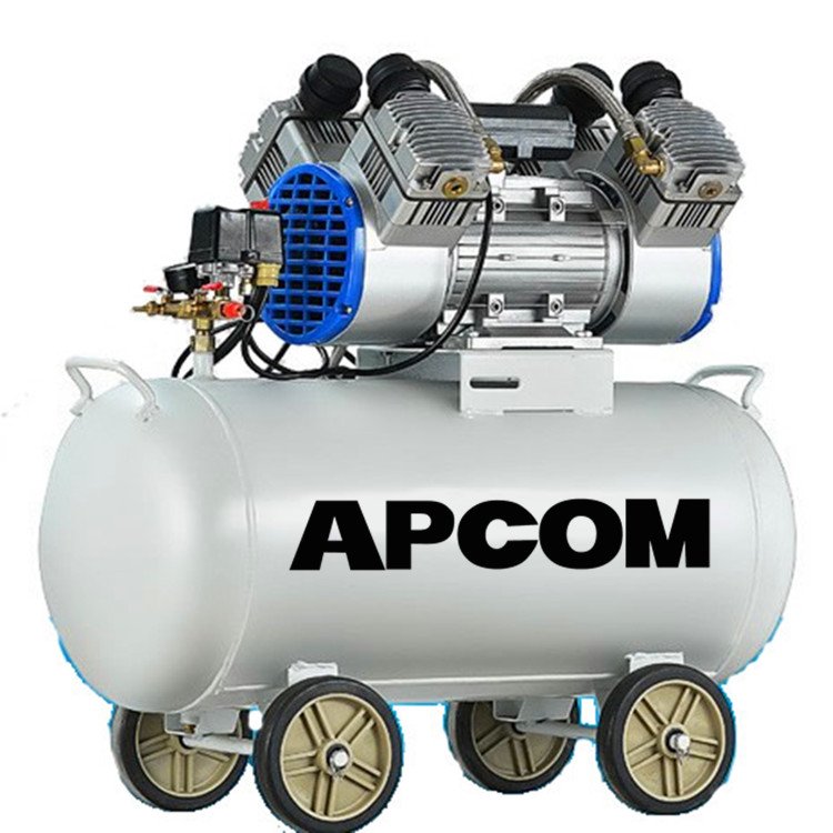 Low Noise 550w Silent Oil Free air Compressor Single 1500w Silent air Compressor