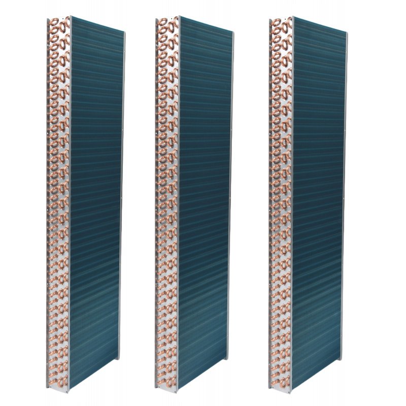 Top Quality All Kind of Shape Copper Tube Aluminum Fin Heat Exchanger Evaporator Condenser Commercial Air Conditioner