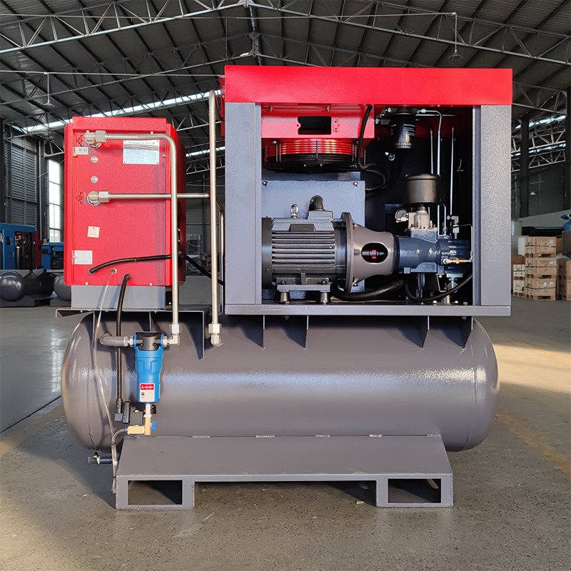 Sollant 7.5KW 11KW 15KW 18.5 Energy Saving air Compressor 4-in-1 All in One Screw air Compressor Fixed Speed air Compressor