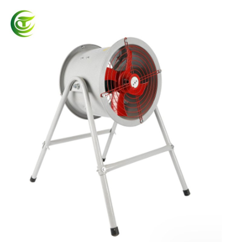 Industrial Axial Fan with Explosion-Proof Feature AC Electric Current for Farm Industries Duct Fan Mounting Factory Direct