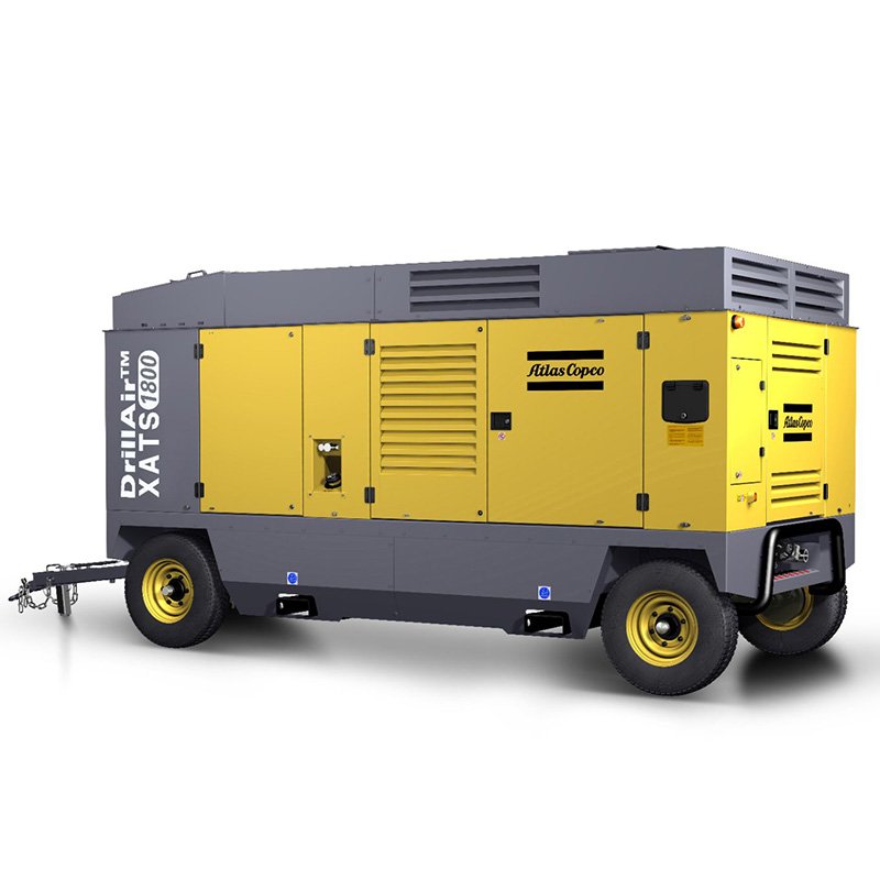XRS1500 XRHS650 PACE XAVS1800 XRVS1000 SQE Big Airflow 1800cfm 10Br Atlas Copco Diesel Engine Portable Screw Air Compressors