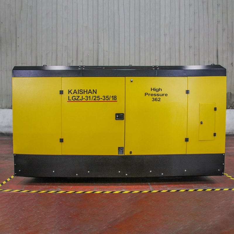 Kaishan LGZJ-36/30-41/20K Diesel Powered Screw Air Compressor for Water Well Drilling Rig