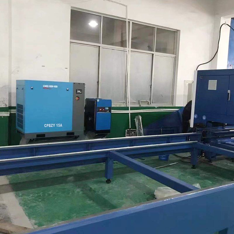 High Pressure 20HP 15kw All-in-one Compressor Tank Mounted Rotary Screw Air Compressor