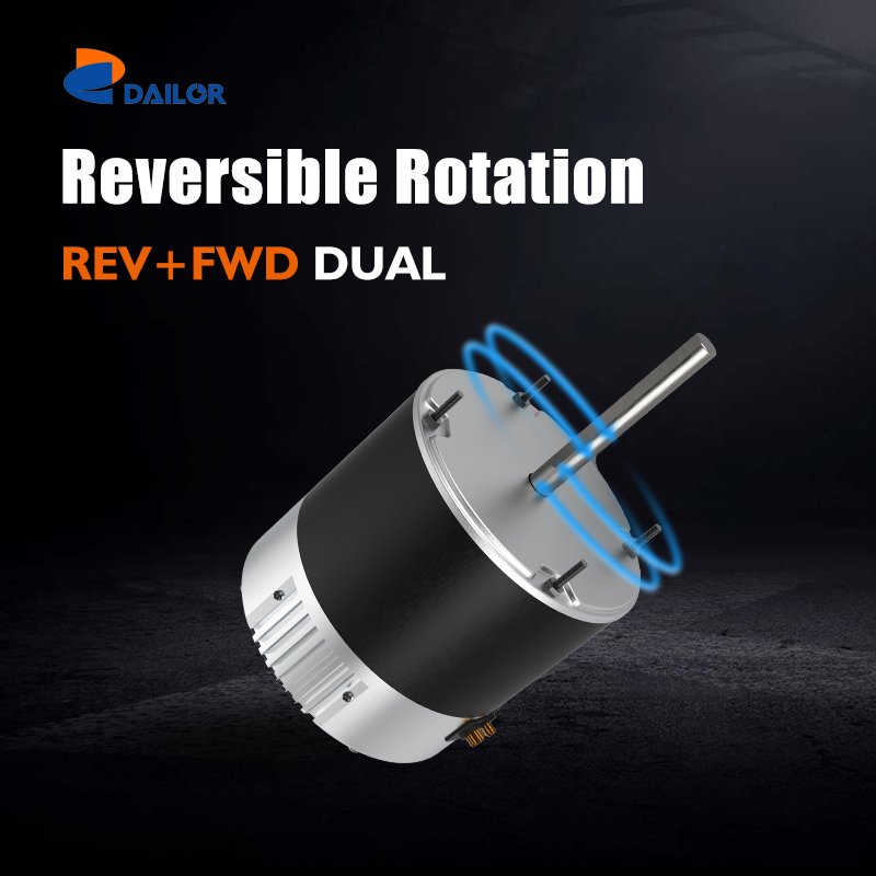 3/4 - 1HP ECM D/D 120/240V 50/60Hz Industrial Fan Furnace Blower Fan Air Conditioning Condenser DC Fan Motor