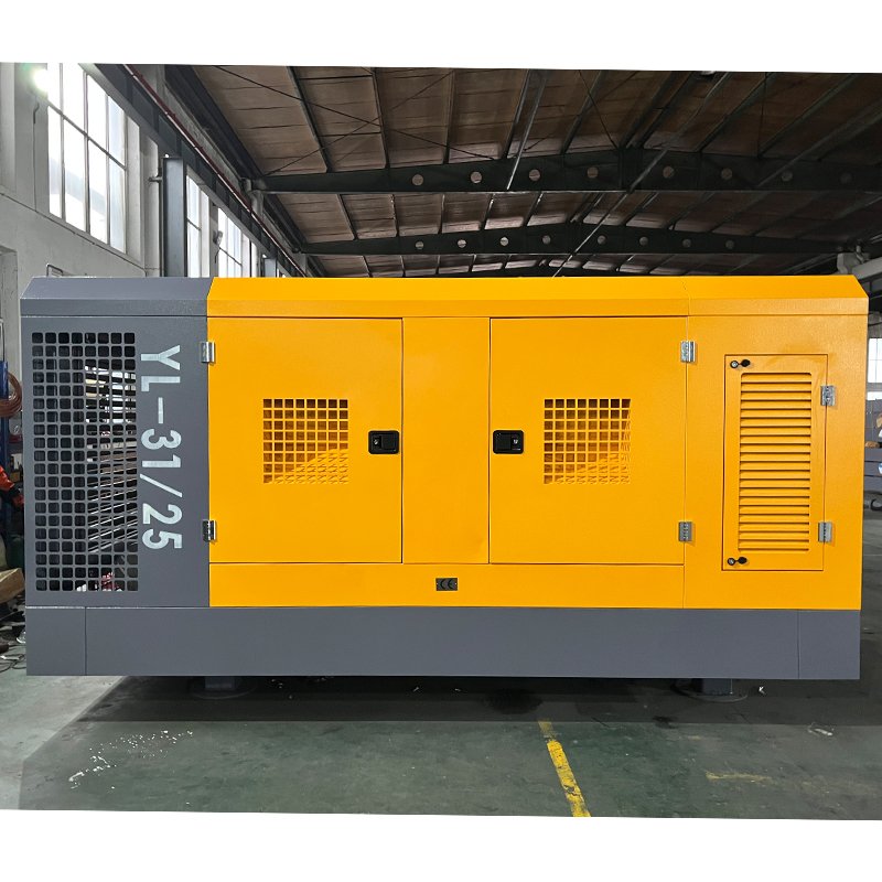 YOULI-31-25bar Diesel Engine Screw Compressors Customized air Compressors for Construction Work Mine Drilling Rig