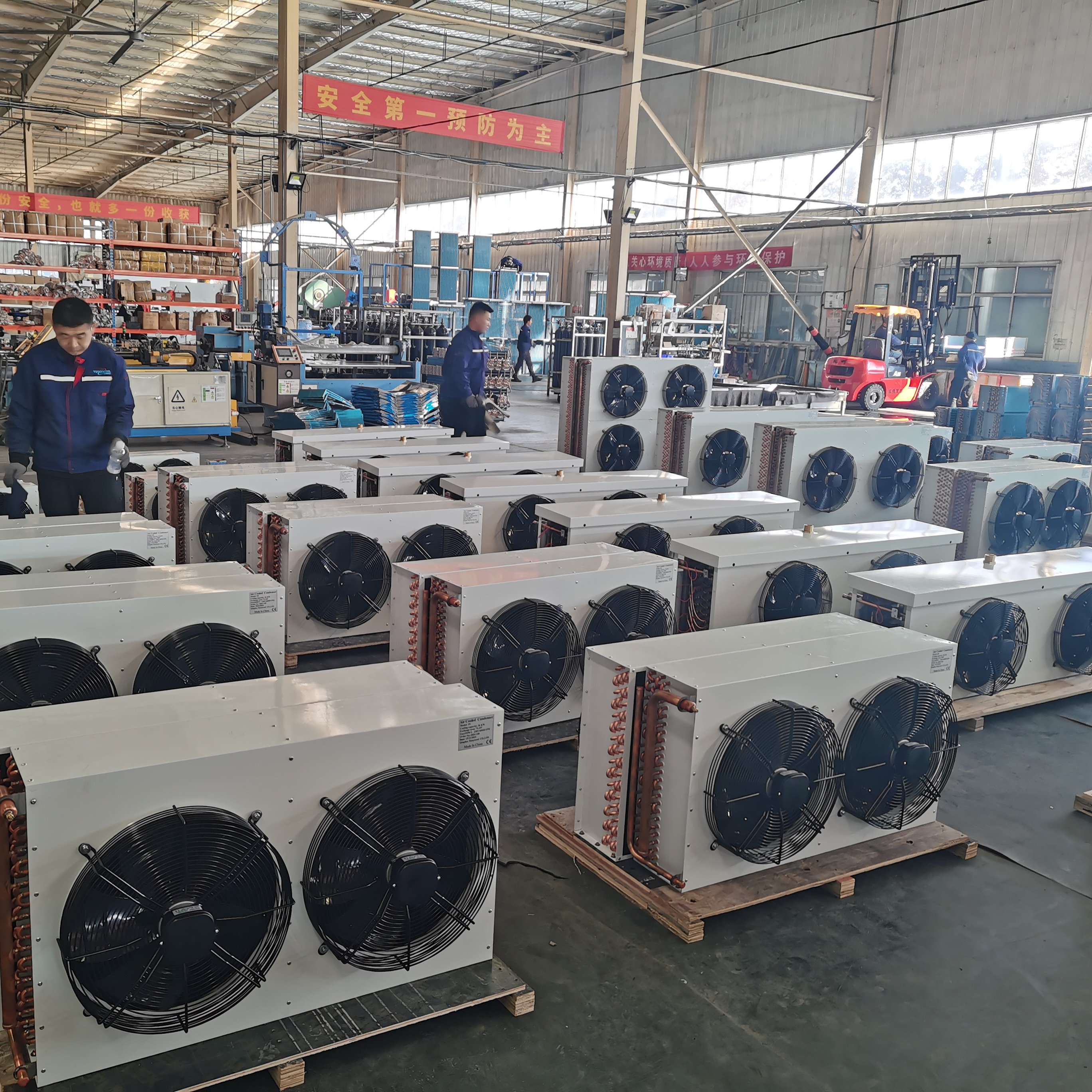Dz Series Condenser High Performance Heat Exchanrs Farm Construction Manufacturing Plant Cooling