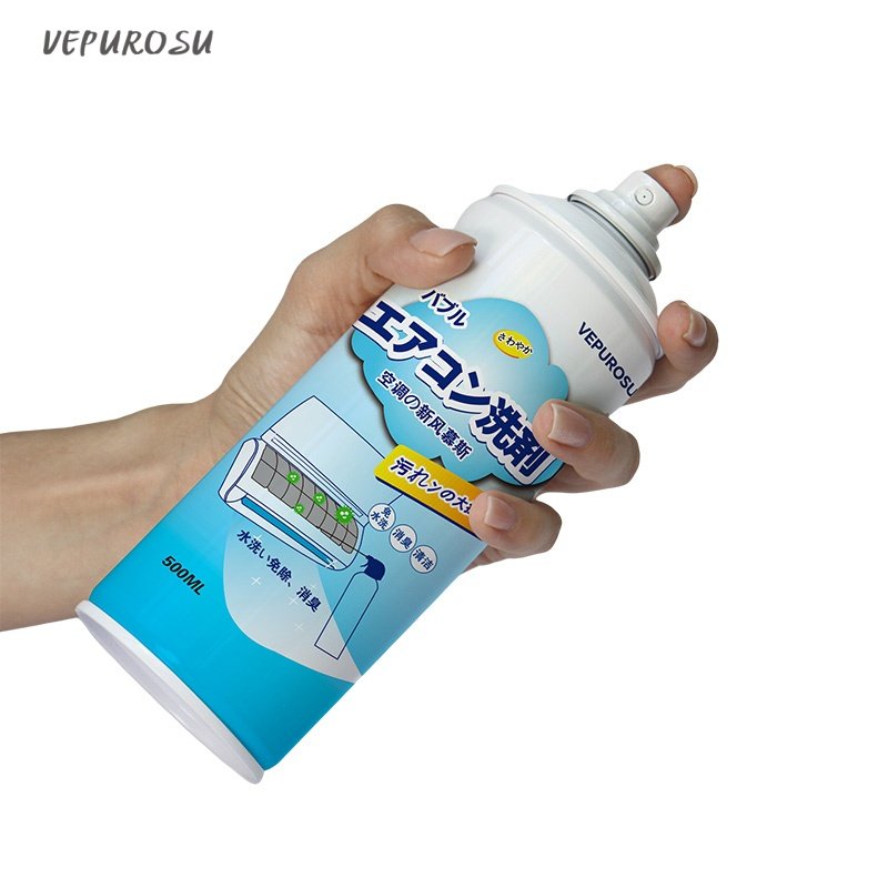 High Quality Chemical Deep Cleaning Liquid Aerosol Spray Foam air Conditioner Dry Clean Spray for Home Car