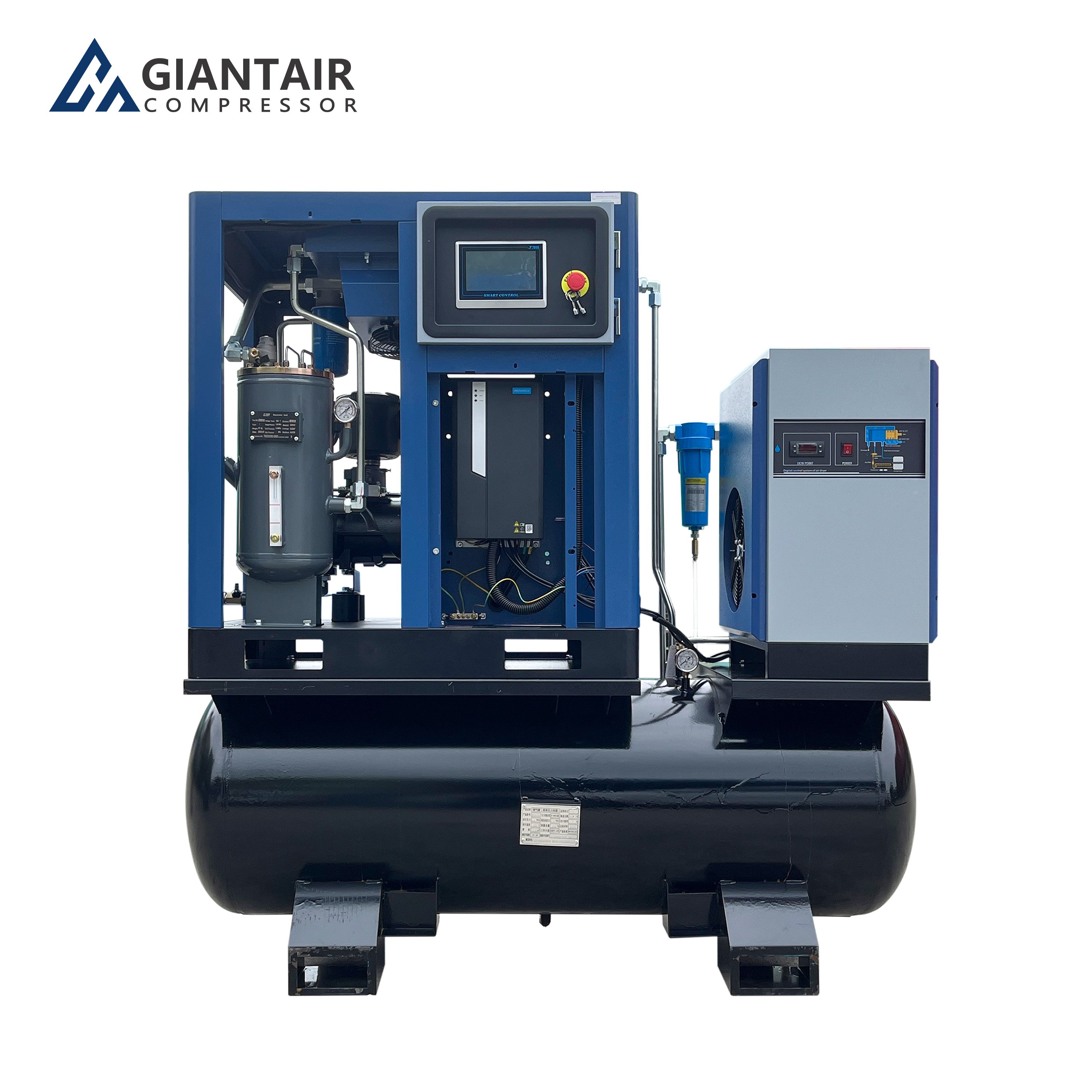 Hot Sale Customized Screw Type 7.5KW 10HP Rotary Industrial Compressors Silent Air-Compressors Screw Air Compressor