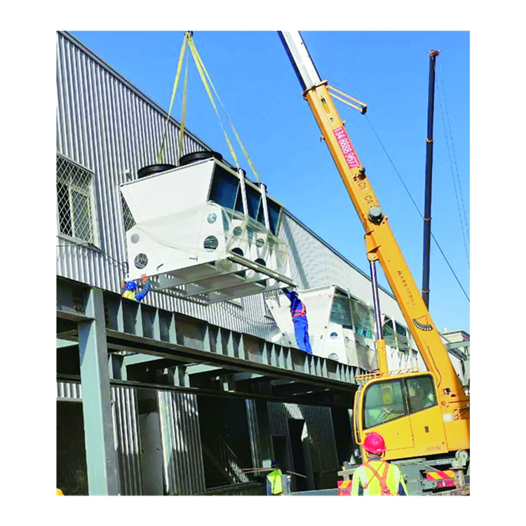 Industrial Evaporator Refrigeration Low Temperature Air Cooled Condenser Tube Cold Storage Condenser