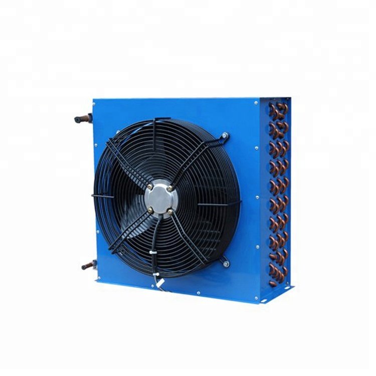 Refrigeration Condenser Copper Tube Aluminum Fin Condenser Condenser with Fan for Cold Room