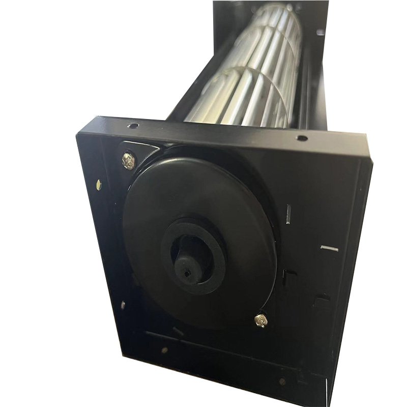 COOLFONG 60mm Brushless Motor Cross Flow Fans 12V 24V DC High Air Flow Rate for Trench Heaters Tangential Blower Fans
