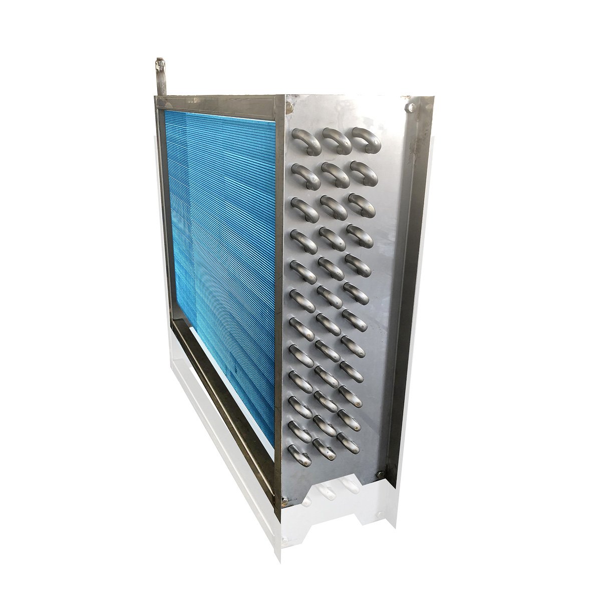 Air Cooled Copper Tube Condenser Heat Exchange Custom Chiller Copper Tube Aluminum Finned Heat Exchanger
