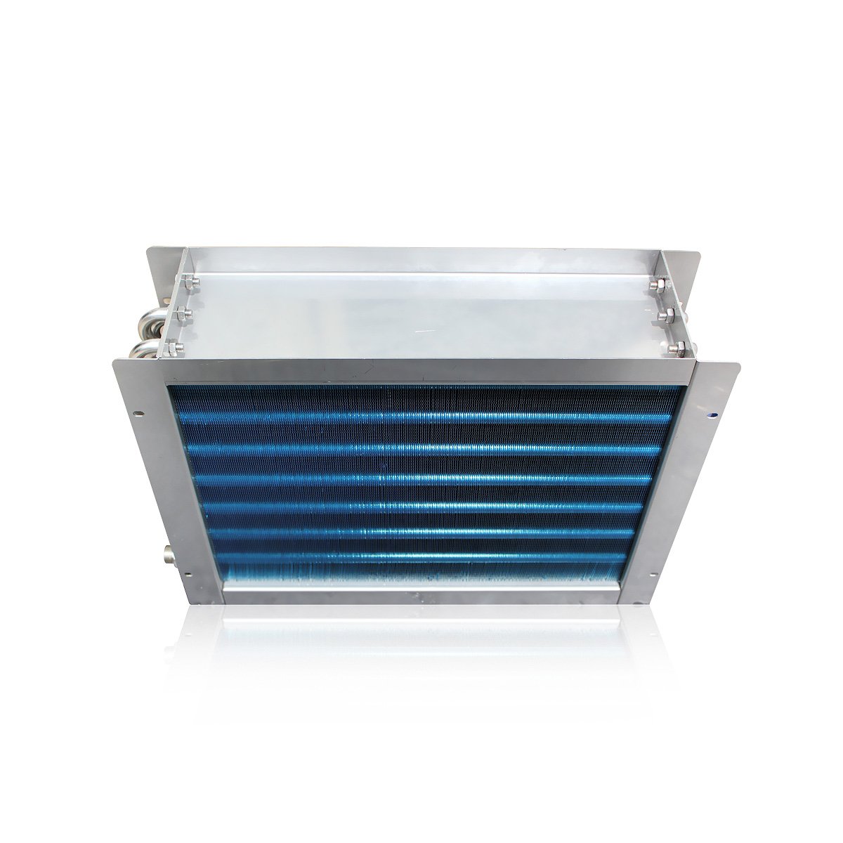Air Cooled Copper Tube Condenser Heat Exchange Custom Chiller Copper Tube Aluminum Finned Heat Exchanger